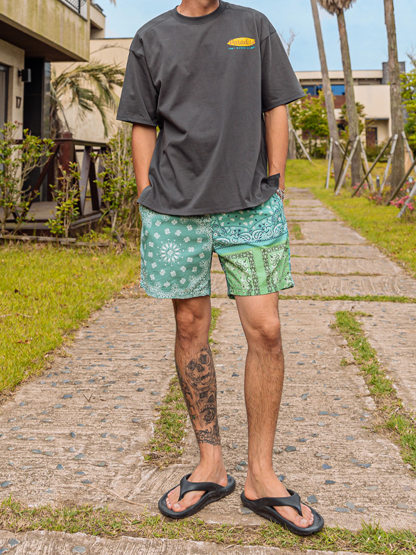 (L~5XL)<br>루다이스 바이오워싱 Short T shirts