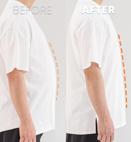 (M-6XL)<br>미클리 Functional correction sleeveless shirt