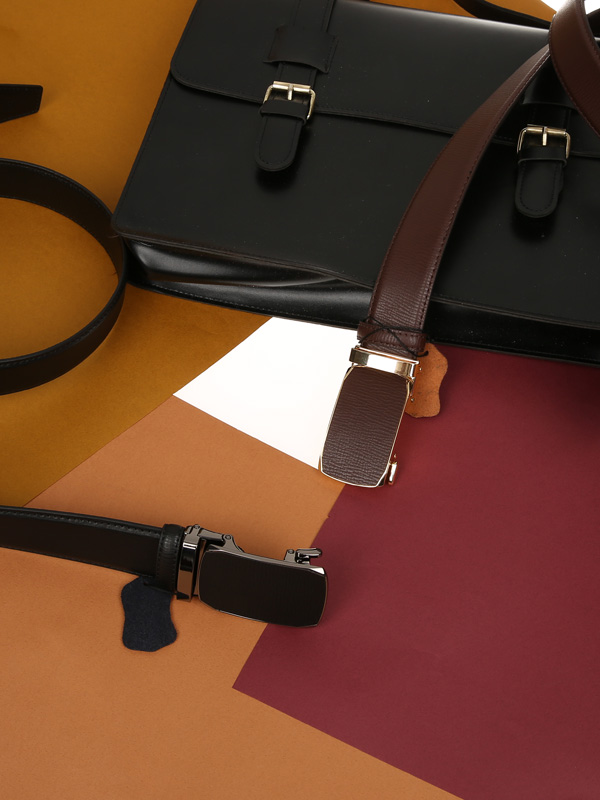 (Wearable up to 48 inches)<BR>도나리 Cowhide automatic belt(4402square)