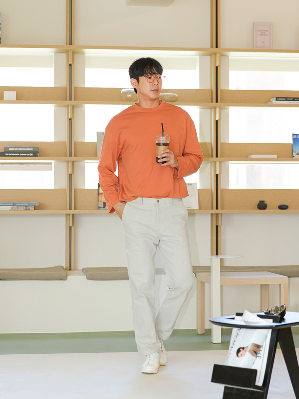 (L-5XL)<br>스투파트 a long-sleeved t-shirt