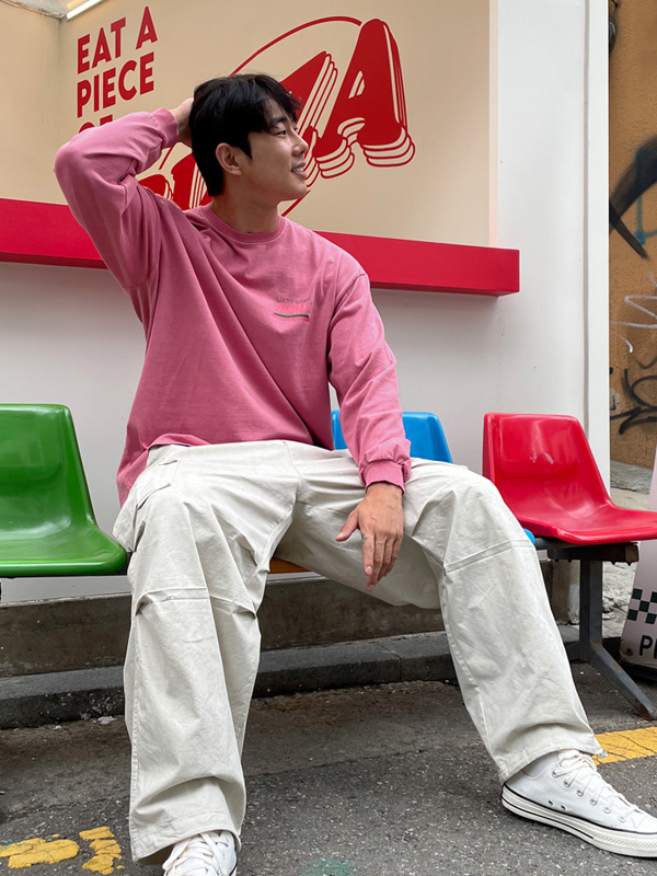 (XL-6XL)<br>캐니힐 a long-sleeved t-shirt
