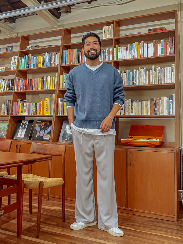 (XL-6XL)<br>레이바 V-neck Knit