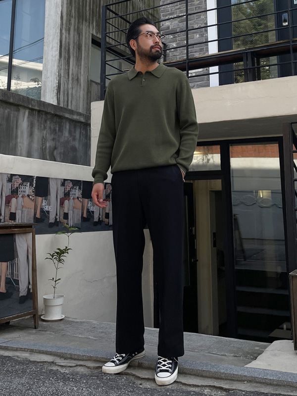 (L-5XL)<br>러쉬빌 ribbed knitwear