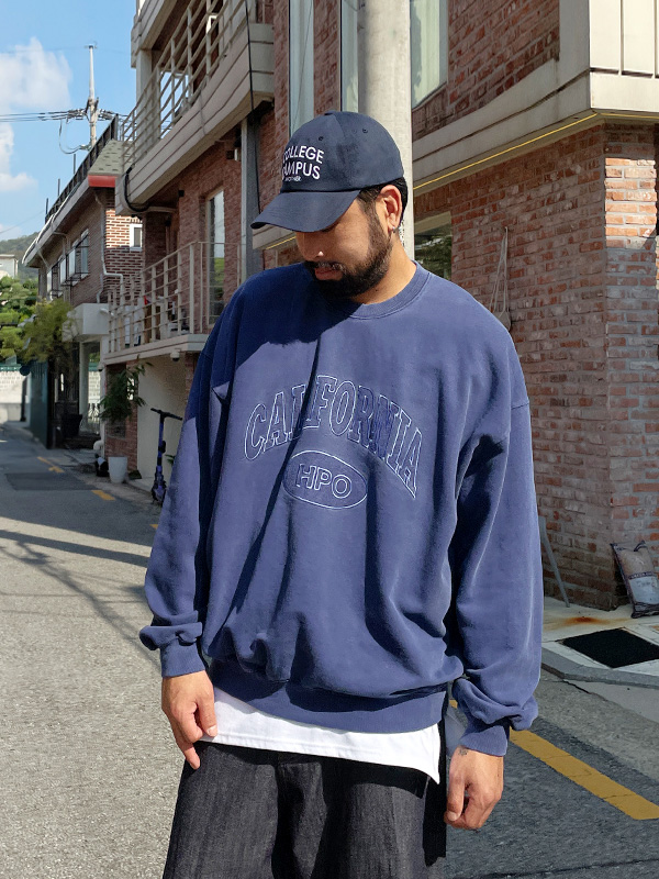 (XL-6XL)<br>캘리즈 embroidered sweatshirt