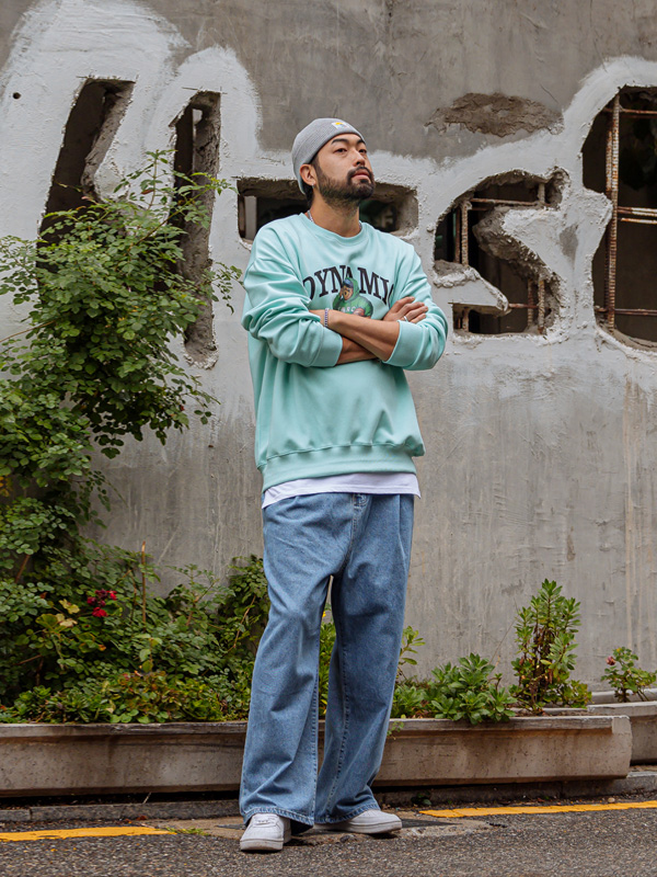 (L-5XL)<br>캘러디 man-to-man T