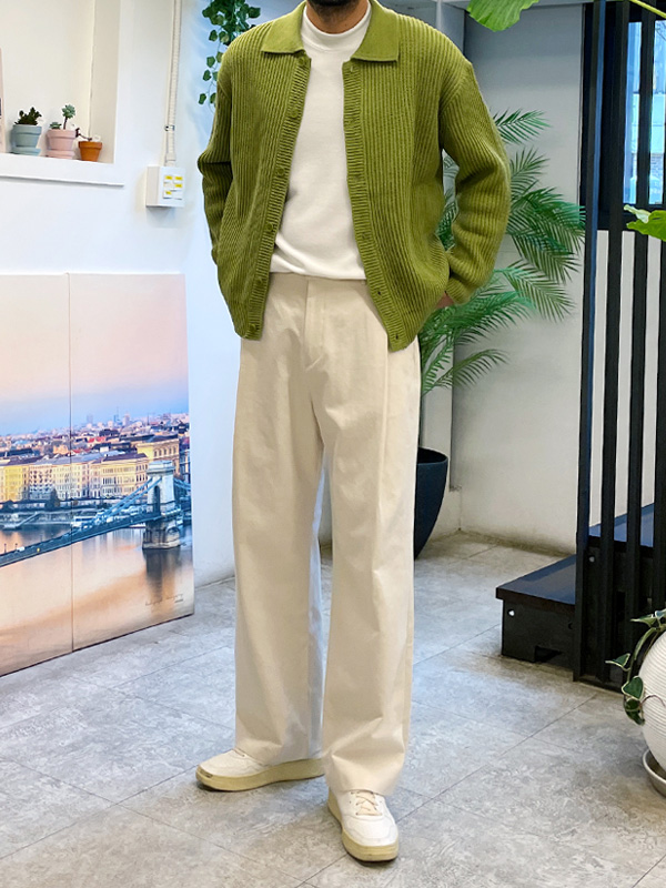 (M-5XL)<BR>카스터 Back banding cotton pants