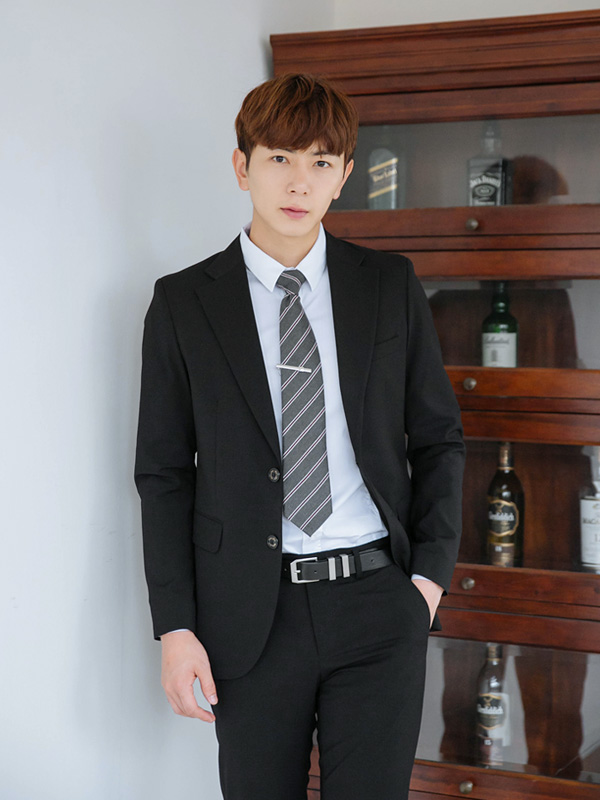 (M~6XL)<BR>월드 정장자켓+꺼진 불꽃 Pants Suits
