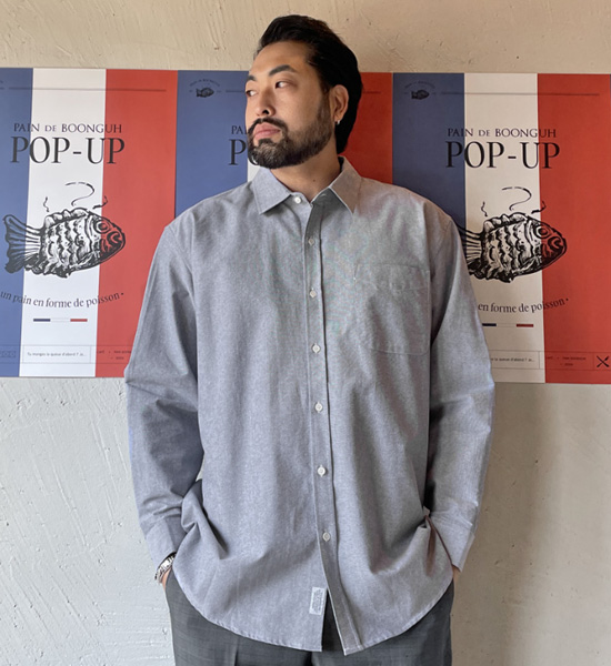 (XL-6XL)<br>타르노프 oxford patternless shirt<BR><B><FONT COLOR="#ff4800">[Additional discount]</FONT></B>