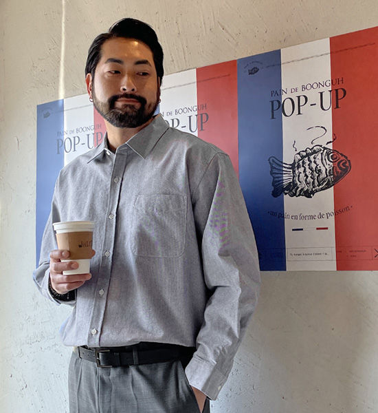 (XL-6XL)<br>타르노프 oxford patternless shirt<BR><B><FONT COLOR="#ff4800">[Additional discount]</FONT></B>