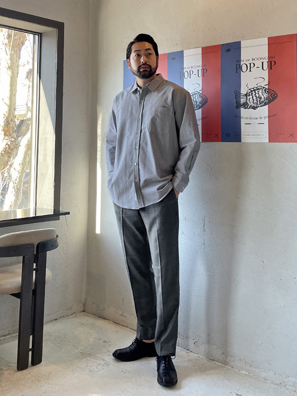 (XL-6XL)<br>타르노프 oxford patternless shirt<BR><B><FONT COLOR="#ff4800">[Additional discount]</FONT></B>