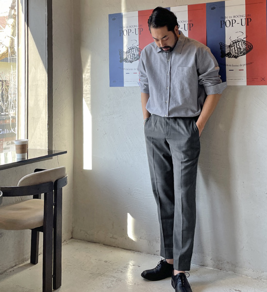 (XL-6XL)<br>타르노프 oxford patternless shirt<BR><B><FONT COLOR="#ff4800">[Additional discount]</FONT></B>