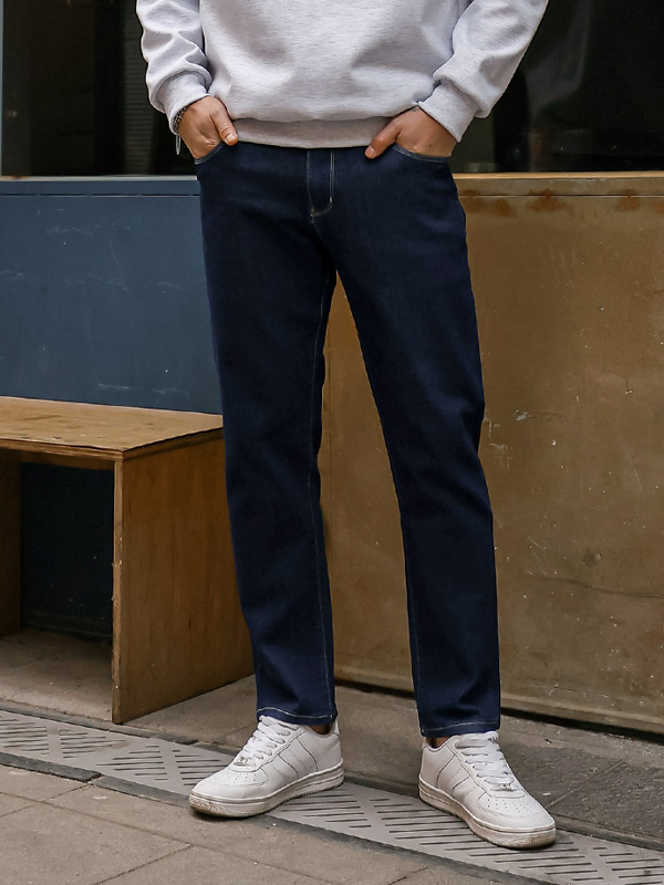 (30-46)<BR>페어링 non-wash denim pants