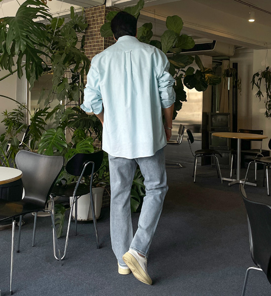 (XL-6XL)<br>타르노프 oxford patternless shirt<BR><B><FONT COLOR="#ff4800">[Additional discount]</FONT></B>