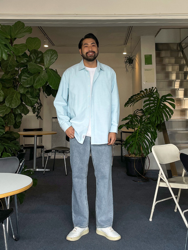 (XL-6XL)<br>타르노프 oxford patternless shirt<BR><B><FONT COLOR="#ff4800">[Additional discount]</FONT></B>