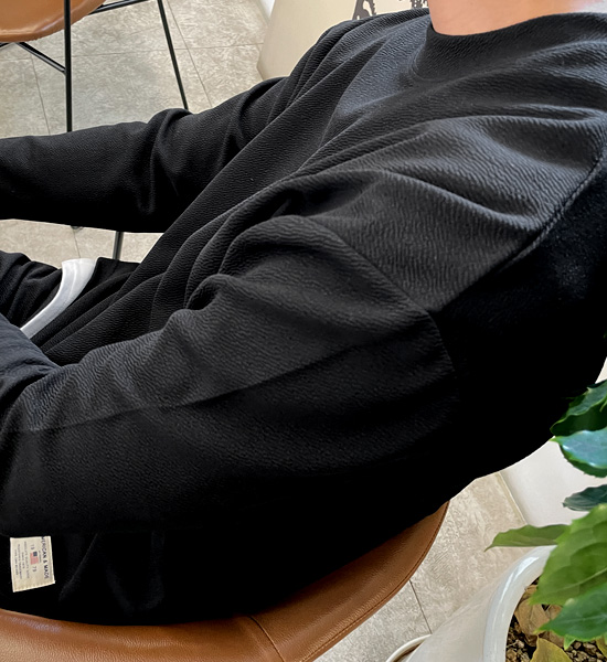 (XL-6XL)<br>루캉 Patch Long Sleeve T-shirt<br><font color="#fb5ec9"><B>[1+1]</B></font>