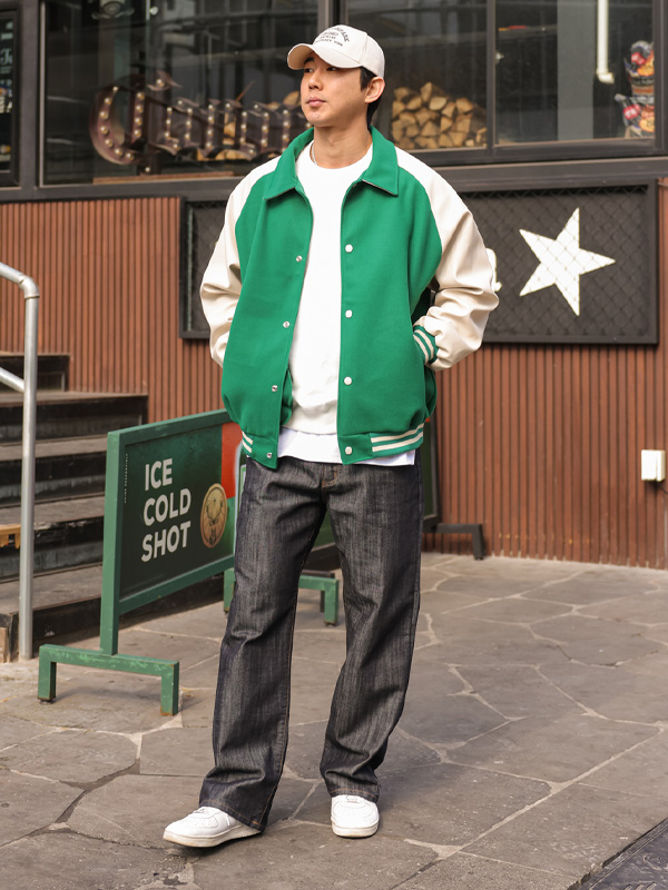<br><font color="#fd0303">[365SALE]</font><br><font color="#2046a7">★교환/반품불가★</font><br>파프릭 Semi-wide fit denim pants H559