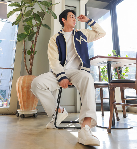 (L-5XL)<BR>파키릭 standard fit 치노밴딩팬츠