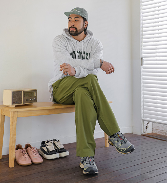 (M-6XL)<BR>릿미 Semi-wide fit banding pants 2393<BR><B><FONT COLOR="#ff4800">[Additional discount]</FONT></B>