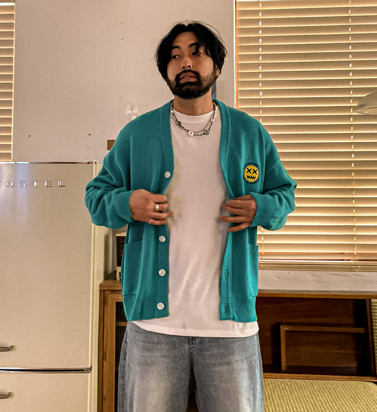 (XL-6XL)<BR>멍크 Cardigan