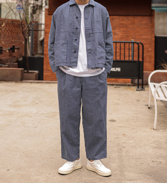 (L-5XL)<BR>골리츠 denim jacket