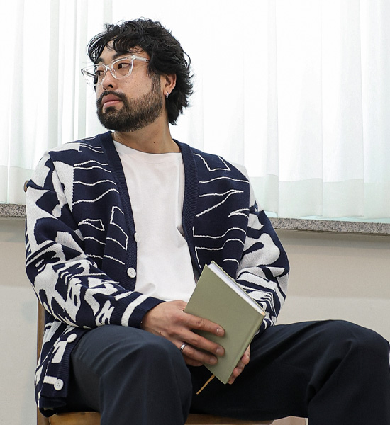 (XL-6XL)<BR>가스켓 Cardigan