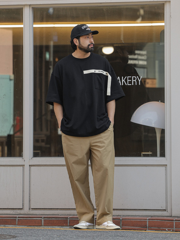 (M-6XL)<BR>릿미 Semi-wide fit banding pants 2393<BR><B><FONT COLOR="#ff4800">[Additional discount]</FONT></B>