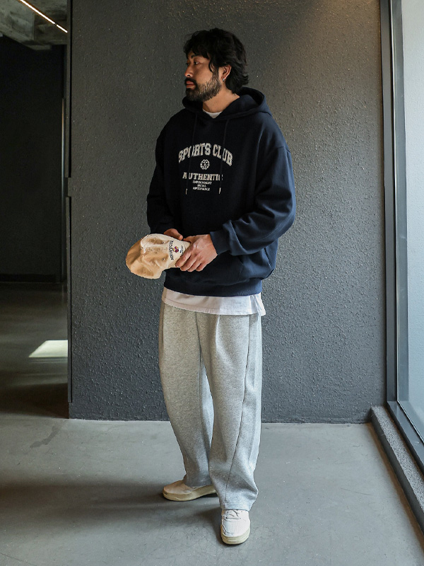 (M-6XL)<BR>올드루 Semi-wide fit banding pants <br><font color="#098a09"><B>Select length (Basic,Long+8cm)</B></font>