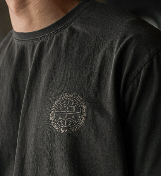 (L-5XL)<BR>카핀다 pigment Short T shirts