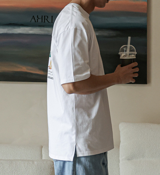 (L-5XL)<br>서퍼보이 Short T shirts