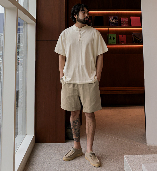 (M-6XL)<br>마르타 Banding Shorts<br><font color="#fb5ec9"><B>[1+1]</B></font>