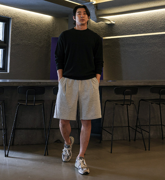 (XL-6XL)<BR>아르다토 Banding Shorts