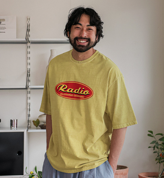 (L-5XL)<BR>소로카 pigment Short T shirts