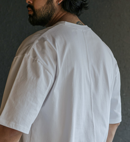 (L-5XL)<BR>키넌 layered Short T shirts<BR><font color="#224f20"><b>*Select length (Basic,+4CM,+8CM)</b></font>