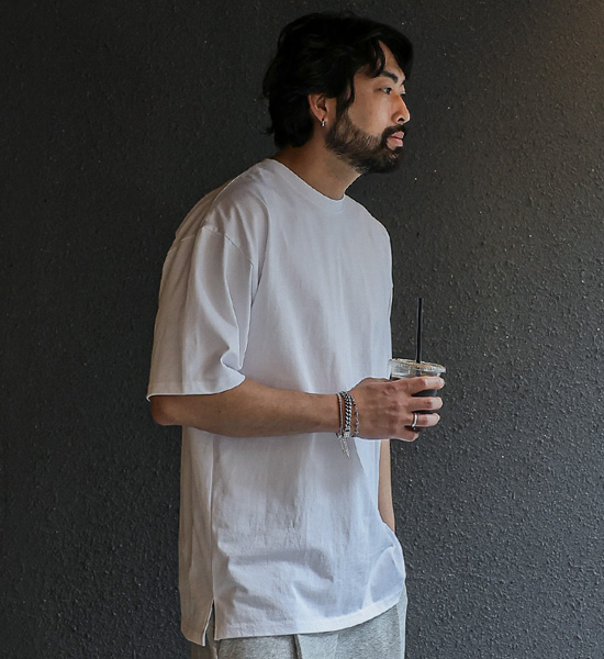 (L-5XL)<BR>키넌 layered Short T shirts<BR><font color="#224f20"><b>*Select length (Basic,+4CM,+8CM)</b></font>