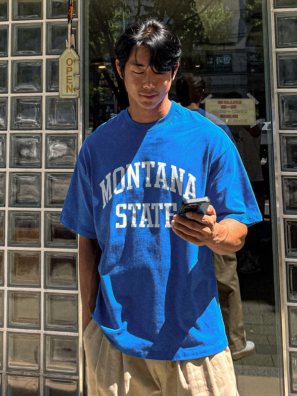 <br><font color="#fd0303">[365SALE]</font><br><font color="#2046a7">★교환/반품불가★</font><BR>몬테나 Short T shirts