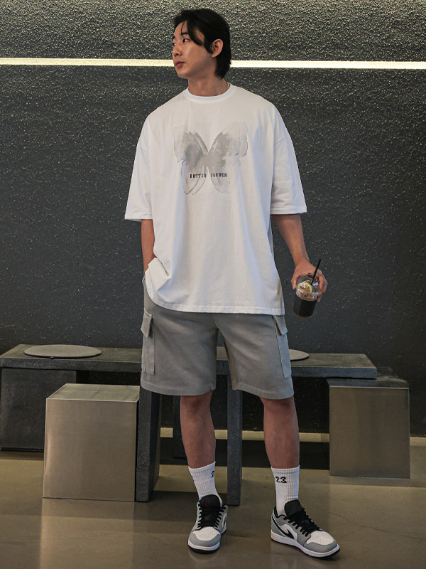 (XL-3XL)<BR>아소타 Short T shirts
