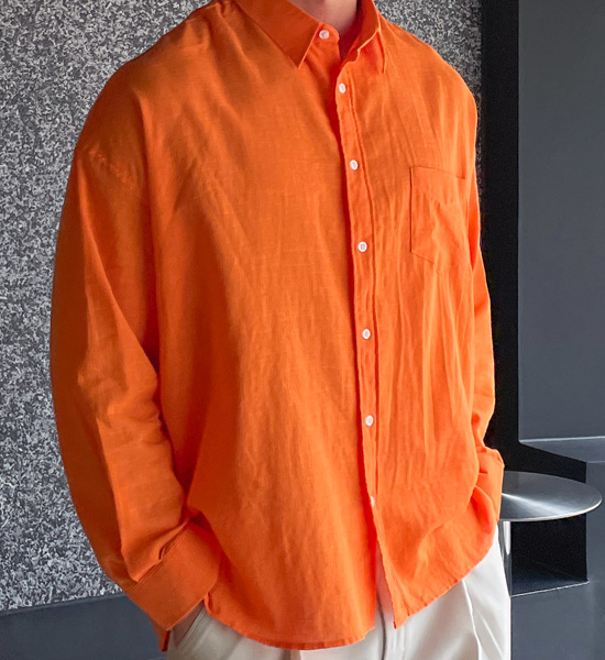 (XL-6XL)<BR>돈드바 a linen shirt