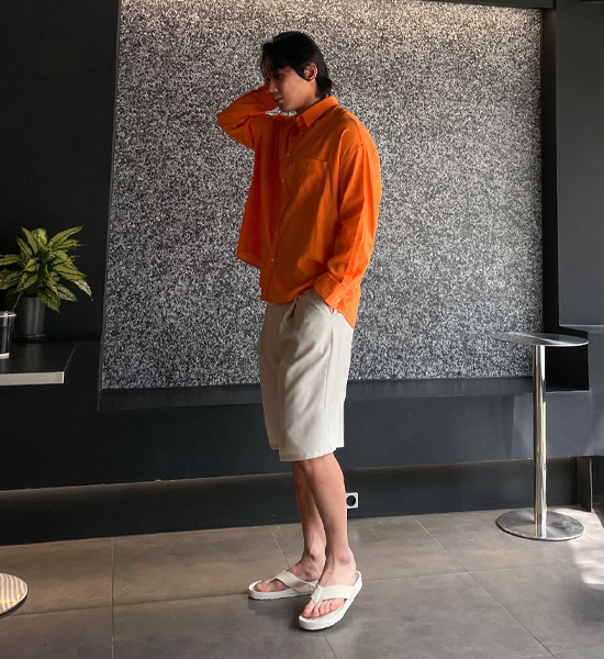 (XL-6XL)<BR>돈드바 a linen shirt