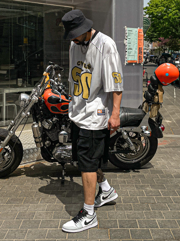(XL-6XL)<BR>바모라 short-sleeved jersey