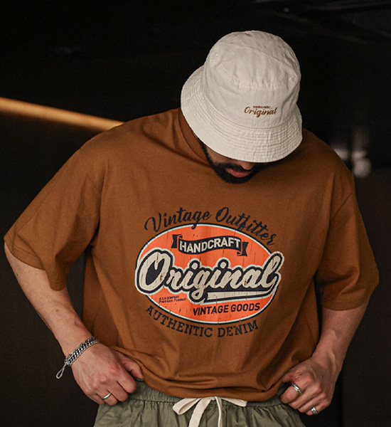 (L-5XL)<BR>마그론 Short T shirts