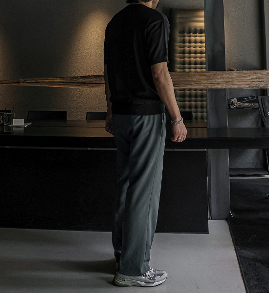 (28-40)<br>틸바 Semi-wide fit Slacks<br><font color="#fb5ec9"><B>[1+1]</B></font>