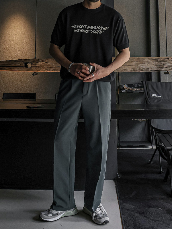 (L-5XL)<BR>보티디 short-sleeved knitwear