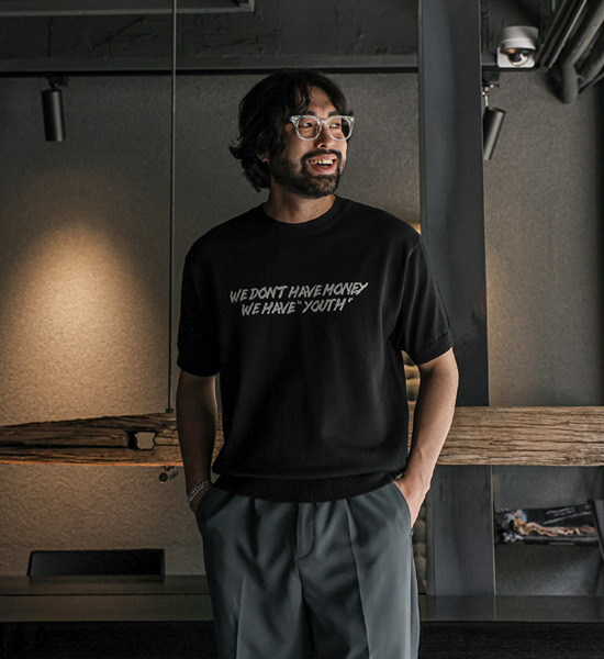 (L-5XL)<BR>보티디 short-sleeved knitwear