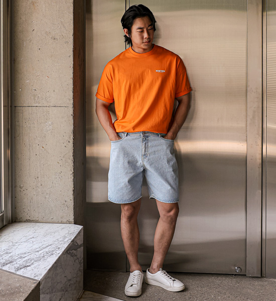 (L-5XL)<BR>시티트립 Short T shirts