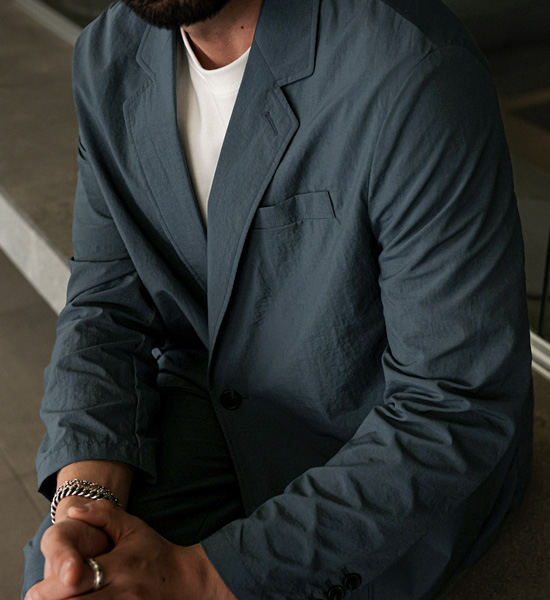 (L-5XL)<br>카퍼다 Jacket+반디버 standard fit Sidebanding Slacks