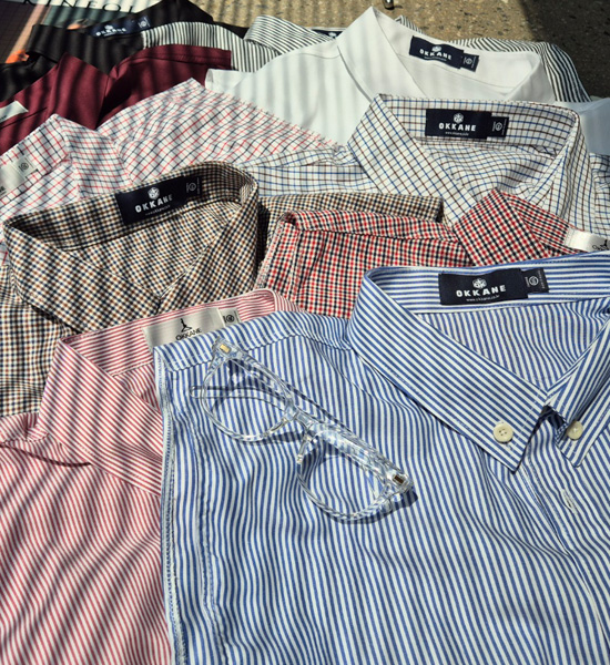 (M-5XL)<br>오까네 시크릿 layered Shirt