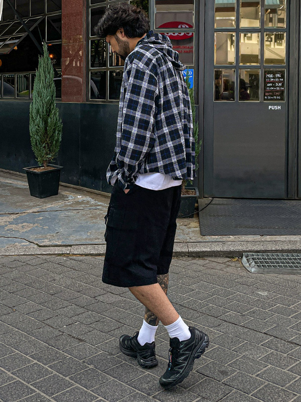 (M-5XL)<BR>세르보 7부 cargo-banding pants 1612