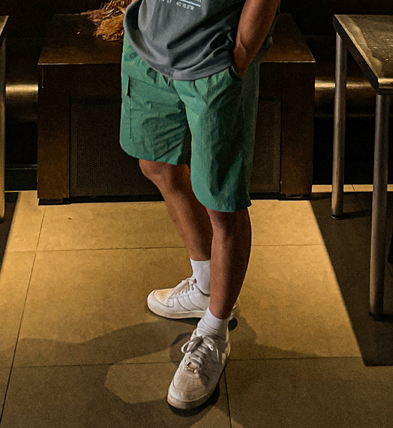 (M-6XL)<BR>스토지 nylon cargo banding shorts 82301