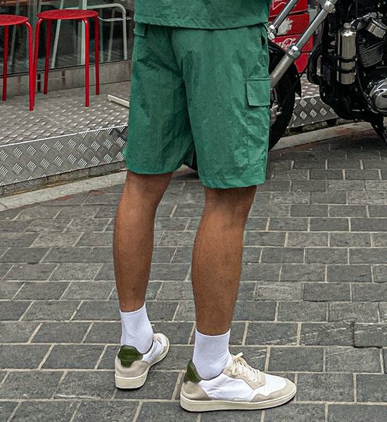 (M-6XL)<BR>스토지 nylon cargo banding shorts 82301