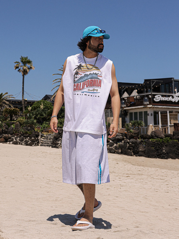 (L-5XL)<BR>조디링 Sleeveless shirts